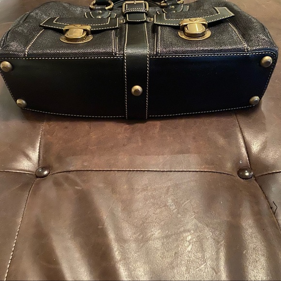 Marc Jacobs Black Venetia Satchel - Picture 4 of 11
